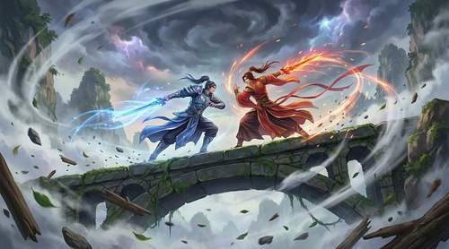 大象传媒仙侠打斗视频